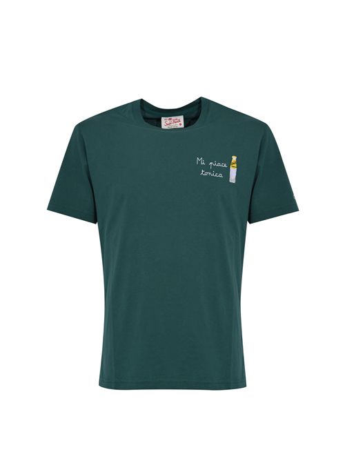 T-shirt Portofino in cotone con ricamo Schweppes Me Piace Tonica Mc2 Saint Barth | POT000104567L
